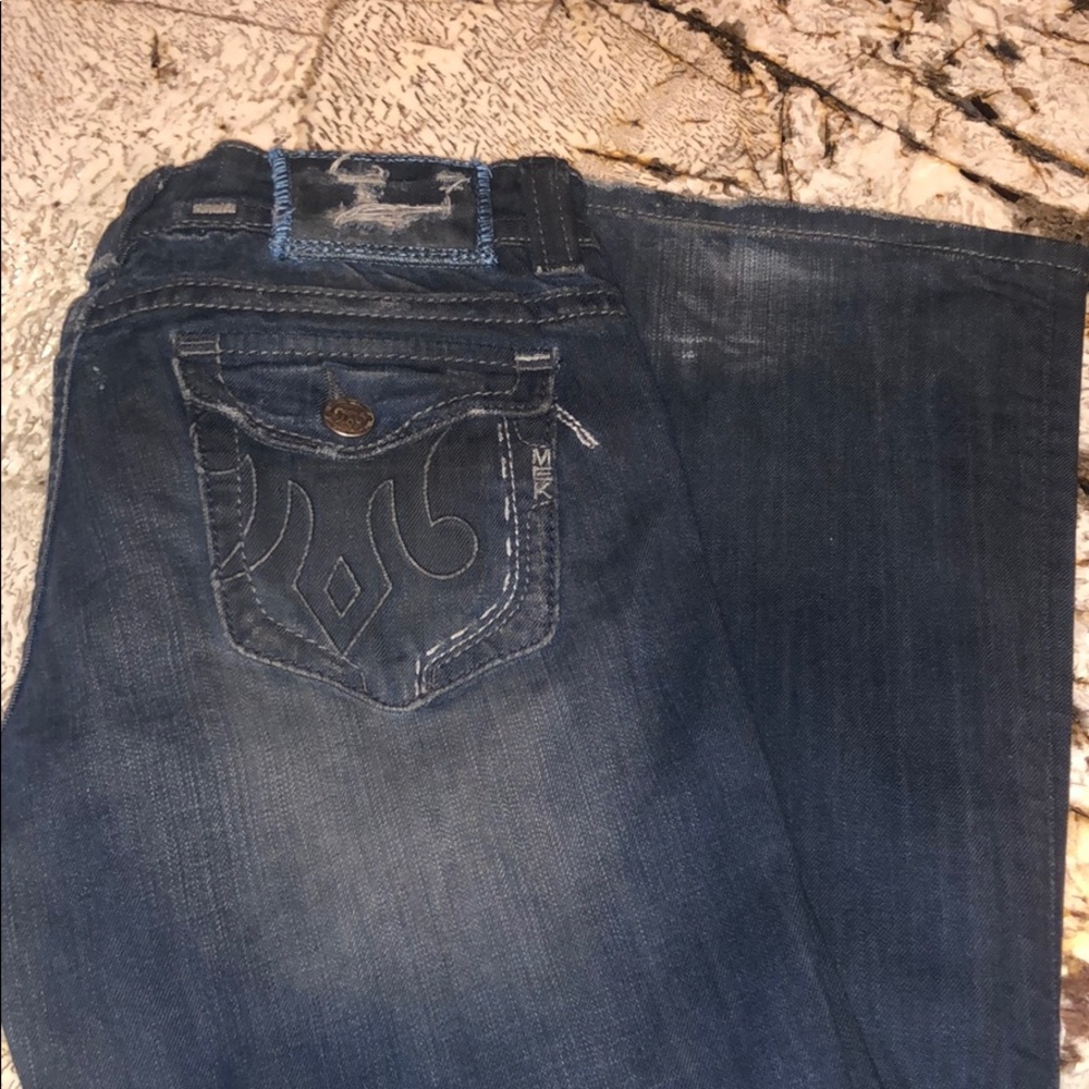 Like new MEK boot cut jeans